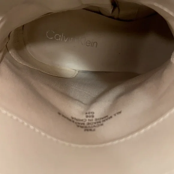 Calvin Klein Vivera Pointy Toe Stiletto Heel Cream Dress Booties size 7.5 - Picture 6 of 6